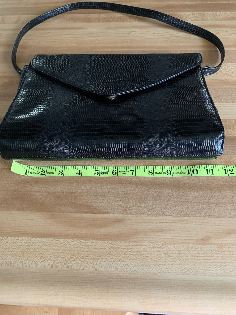Almondo Originals Classic Black Shoulder Bag - Picture 10 of 11